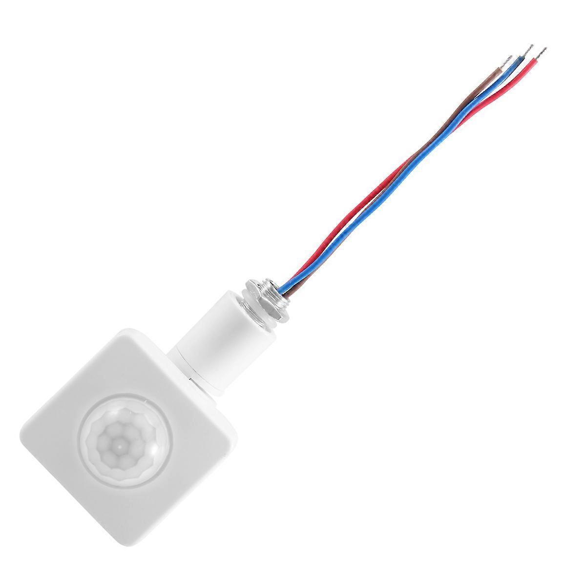 220V Mini Human Body Infrared Sensor Infrared Body Sensor Switch LED Flood Light PIR Motion Sensor A