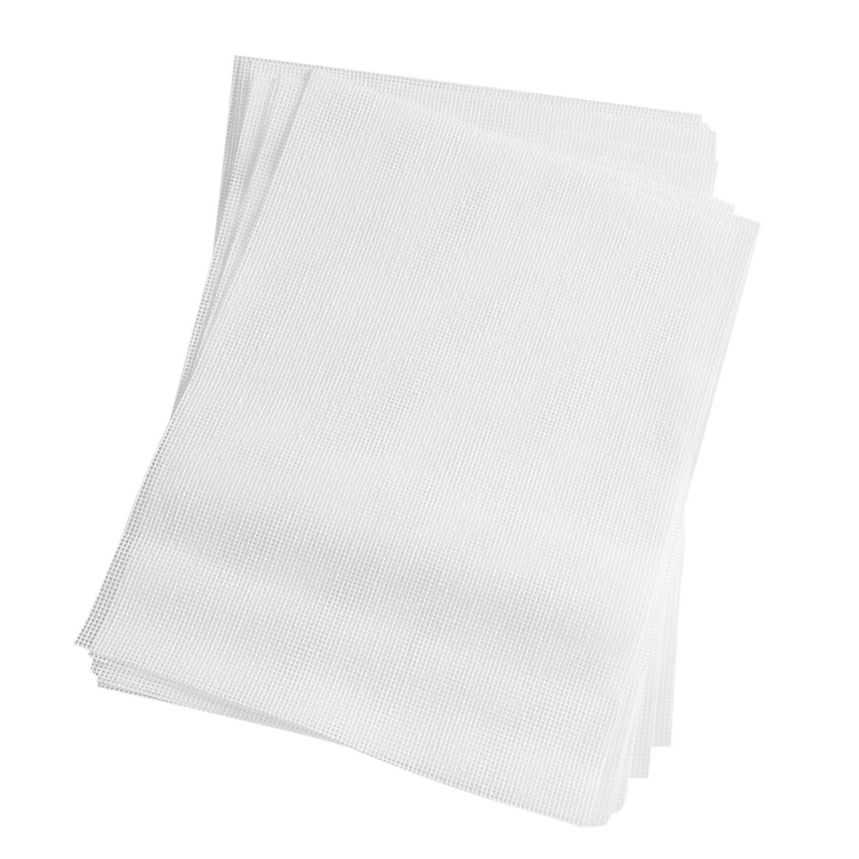 10Pcs Premium Non Stick Silicone Dehydrator Sheets for Fruit Dryer Mesh 37x29cm