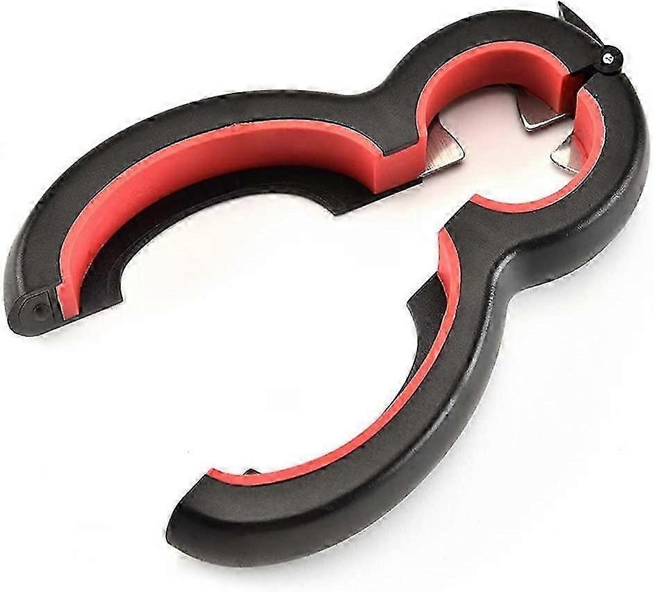Multi Opener, Stainless Steel Manual Jar Opener Non-Slip Open Sesame Can Opener Lid Twist Off
