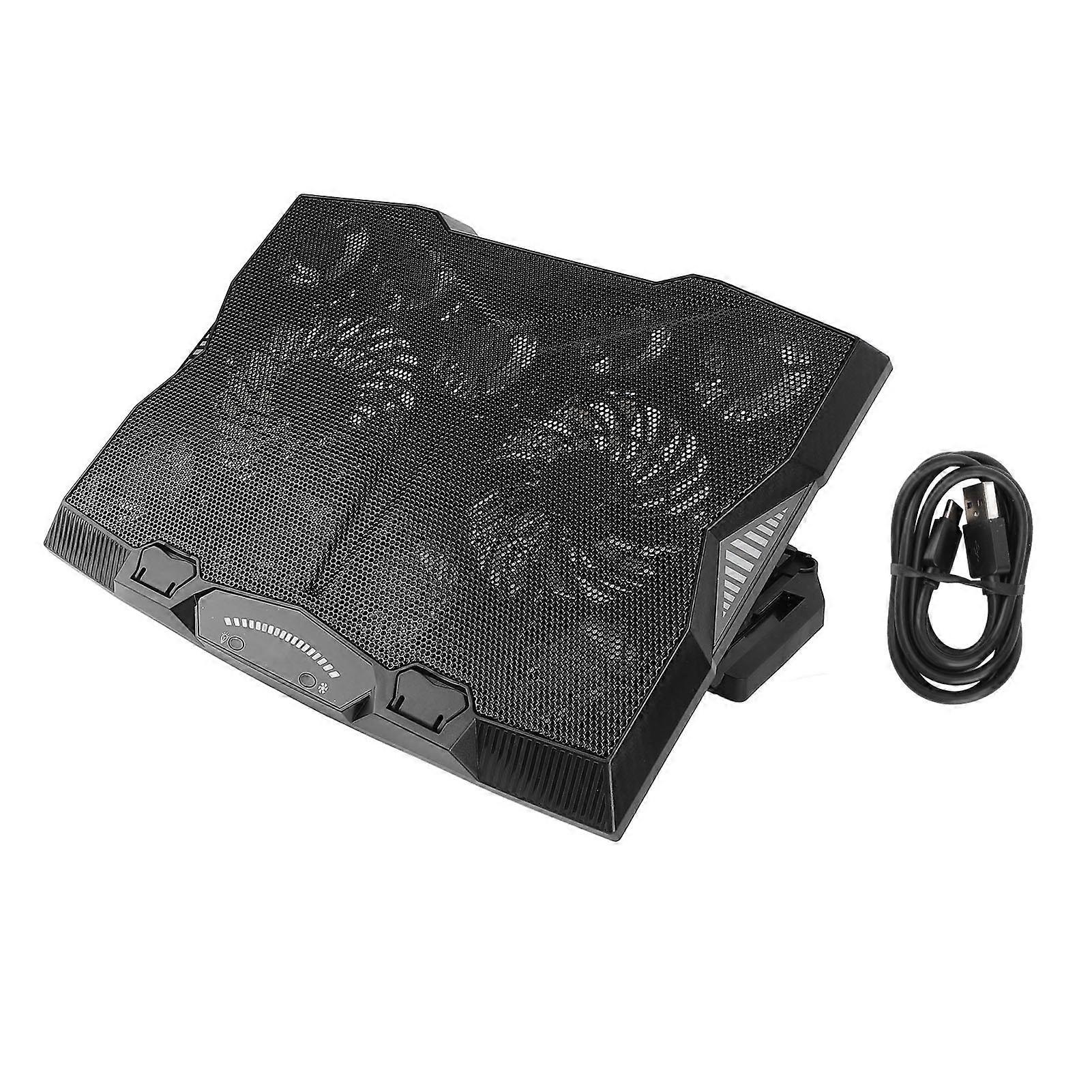 Laptop Cooler Stand Multi Angle Adjustment 3400RPM 5 Height Level 11 Fan Notebook Cooling Pad for Tablet