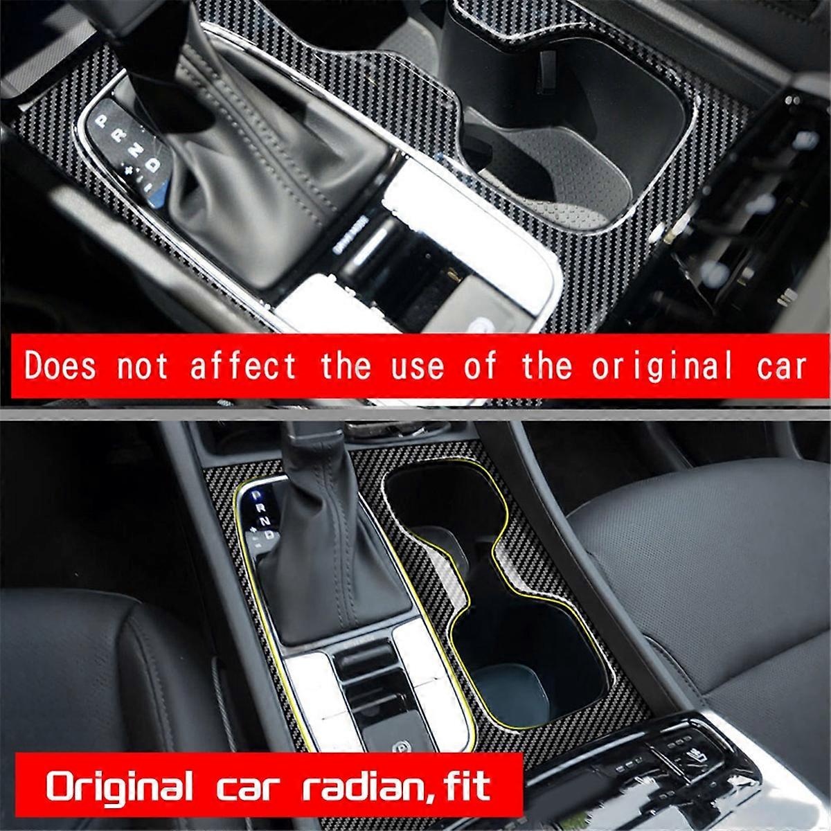 Car Console Gear Shift Box Panel Trim Frame Sticker For