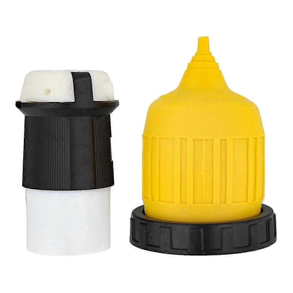 موصل L5-30R مع غطاء سلك الطاقة وحلقة توصيل مدخل القفل الملتوي 30A 125V (30AFDC + 30ARCV) كما هو موضح SZRH AC