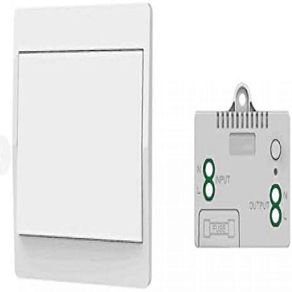Self-Powered Wireless Switch, Manual Button Enabled Power Generation For Versatile Application, No Battery Required, Long Range Operating Frequency