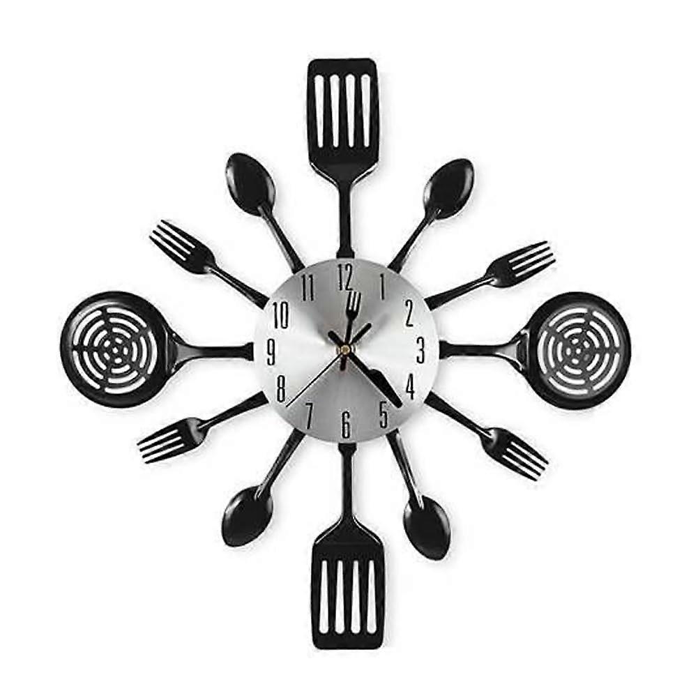 Large Kitchen Wall Clocks 16 Inch Rustic Design for Home Decor, Easy Read Numbers, Silent Movement