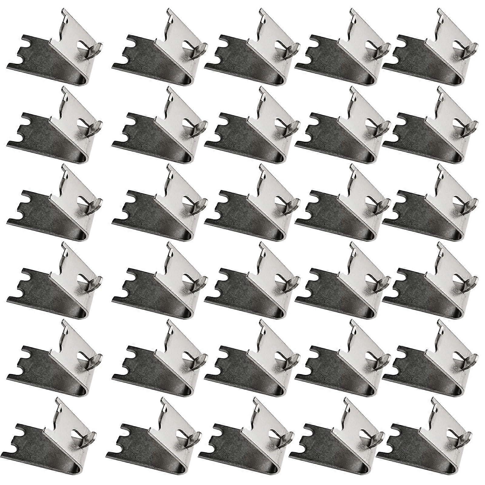 920158 Refrigerator Shelf Clips, 30PCS Freezer Shelf Clip Cooler Shelf Support