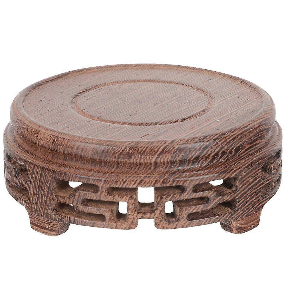 Holz Antikes Regal Vase Display Rack Kleiner Teetasse Display-Ständer Home Decor
