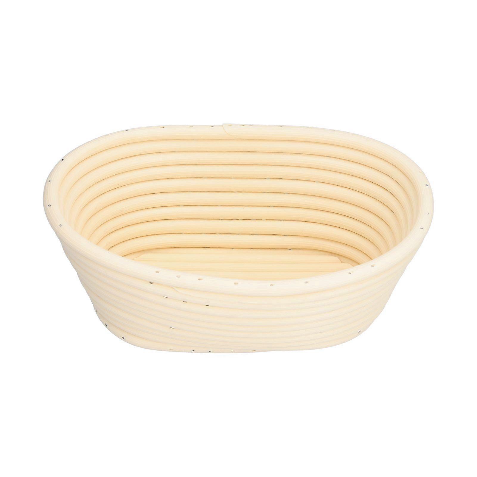 Washable Bread Fermentation Basket Oval Baking Mold for Home Bakeries