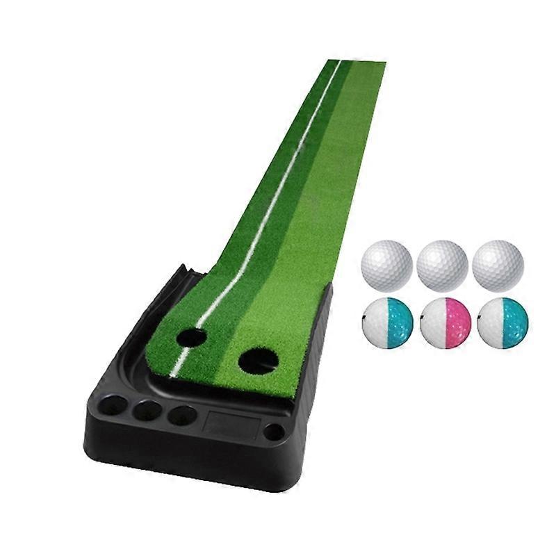 PGM Golf Putting Mat Push Rod Trainer