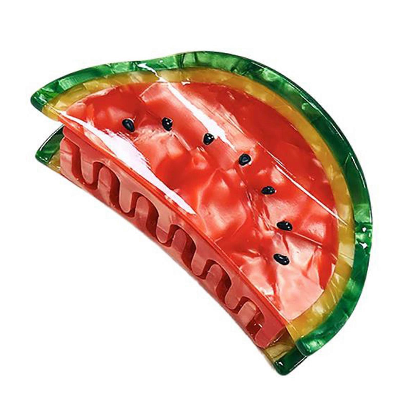 Pince à cheveux amusante en forme de fruit, barrette banane antidérapante, pince à cheveux multicolore pour filles et enfants