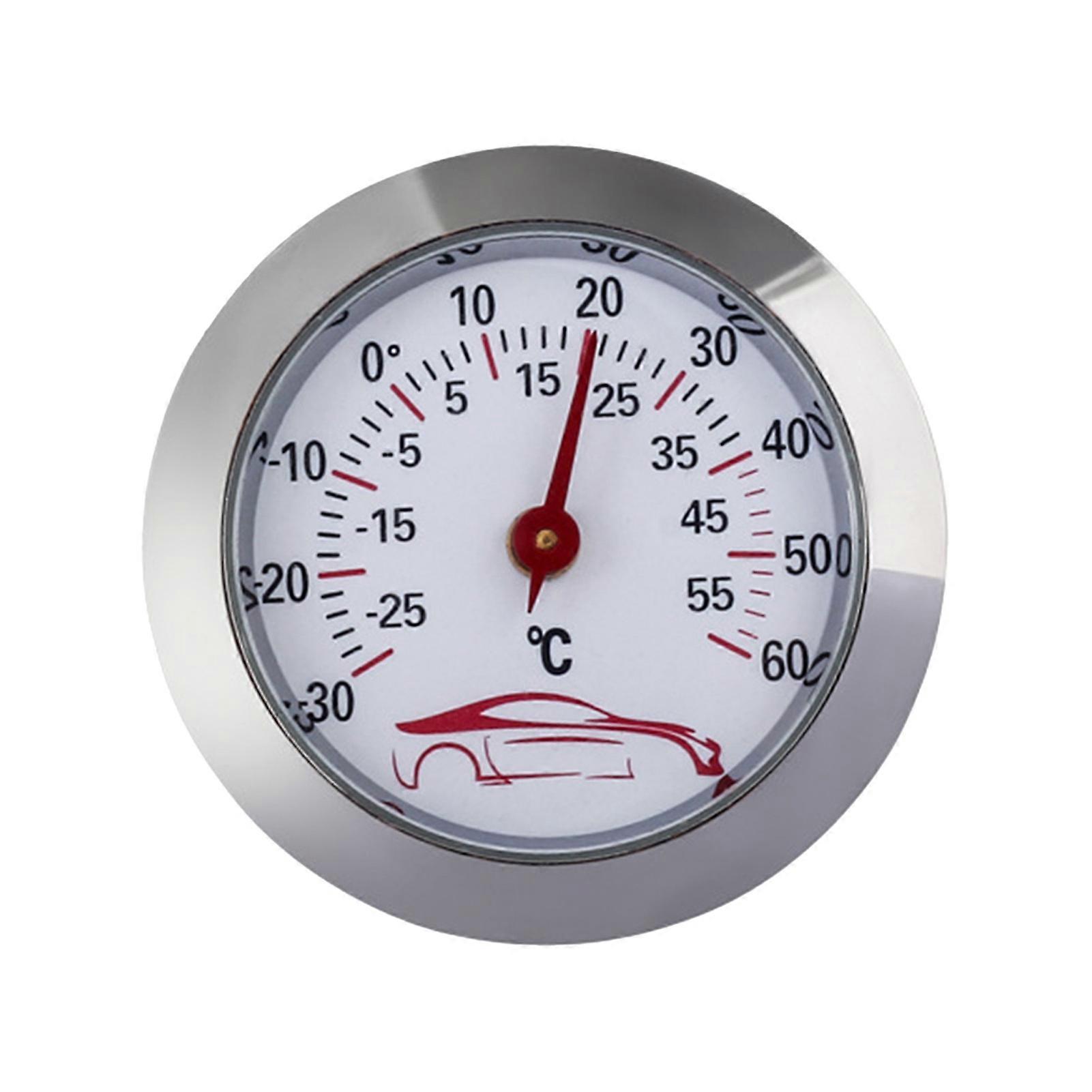 43mm Temp Car Thermometer Analog Type Small Household Thermometer