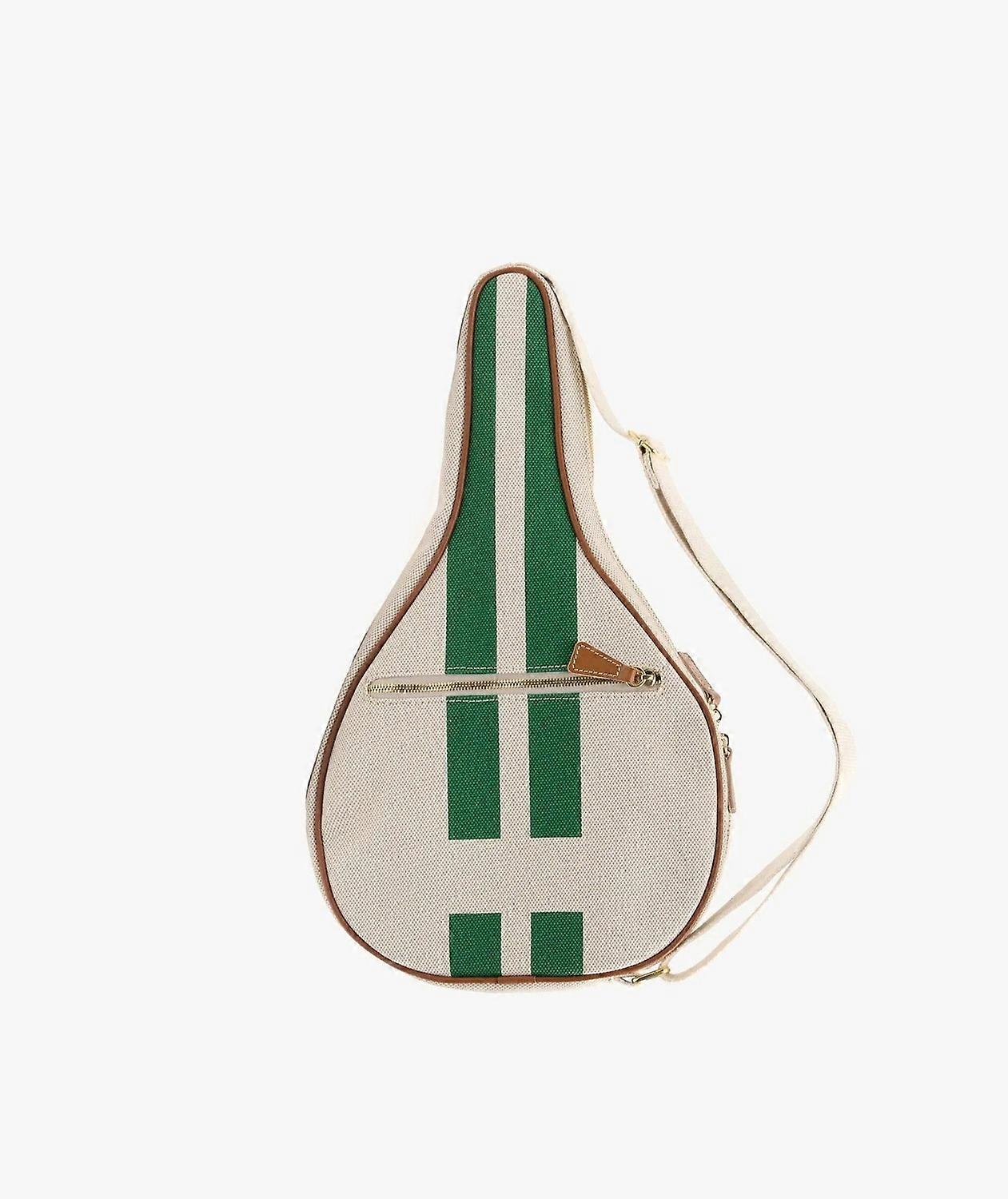 My Style Bags Personalised Padel Bag - Green Stripes