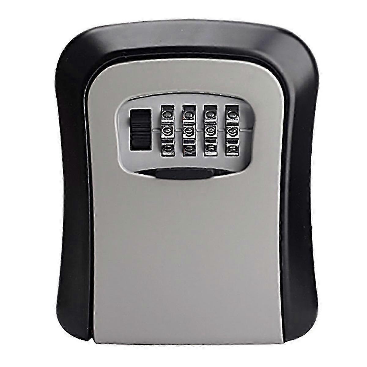 Wall Mounted Key Lock Box Digital Password Lock Office Key Safe Secret Storage Box NN