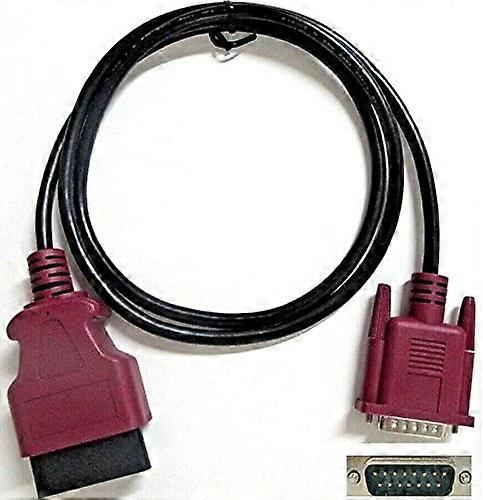 OBDII OBD2 Cable 15 Pin Male Connector for JPRO DLA DLA PLC Diagnostic Tool Compatibility