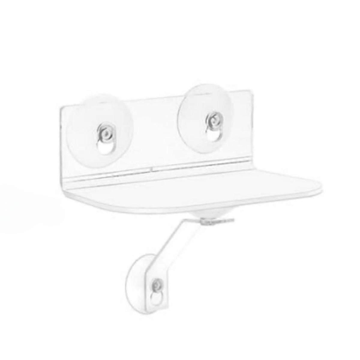 Clear Acrylic Window Shelf with Suction Cups,Hanging Shelf for Plants