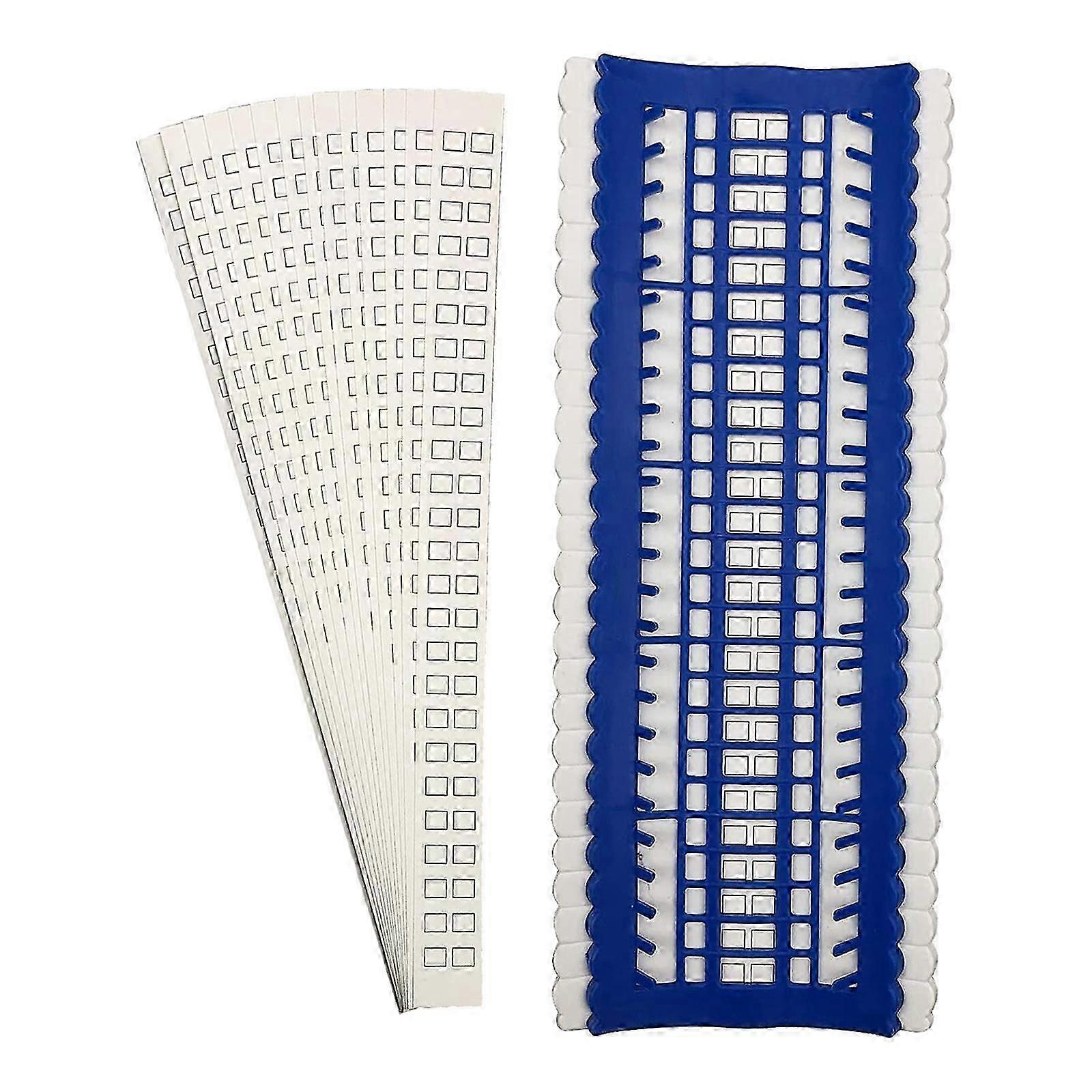 Durable Sewing Floss Organizer, Reusable Plastic Stitch Threads Sorting Cards Tools,50 Positions Embroidery Thread Organizers