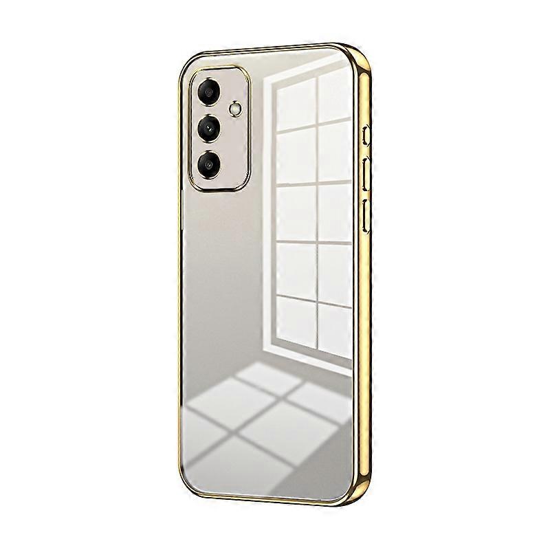 (New) Transparent Plating Fine Hole Phone Case