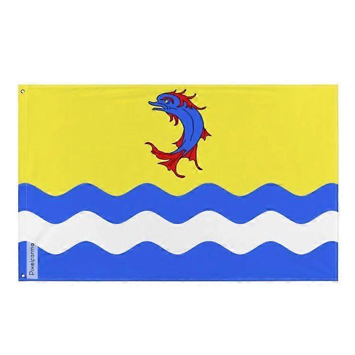 Flag Drôme – 96 x 144 cm – Polyester – Metal eyelets – Durable