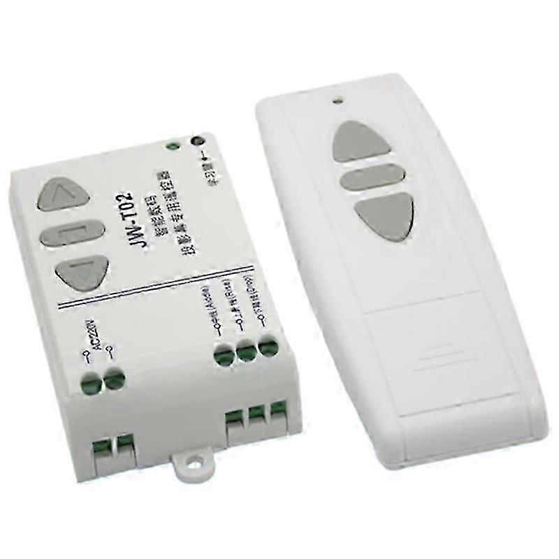 -T02 AC 220V Motor Wireless Remote Control Switch UP Down Stop Tubular Motor Controller Forward Reverse TX RX Latched