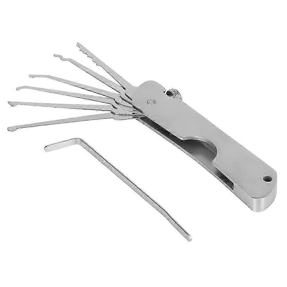 6 in 1 Unlocking Training Tool Lock Padlock Opener Set Kit