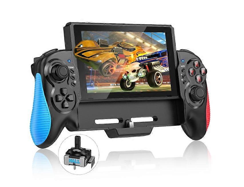 Switch Controller for Switch/Switch OLED, One-piece Hall Effect Joypad, Switch Pro Controller Replacement, Switch Controller Remote with Adjustable Tu