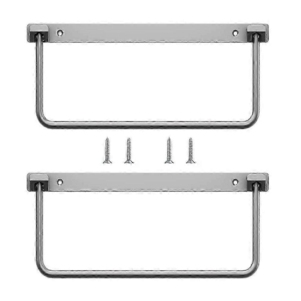 2pcs Foldable Aluminum RV Shoe Rack Camping Storage Box