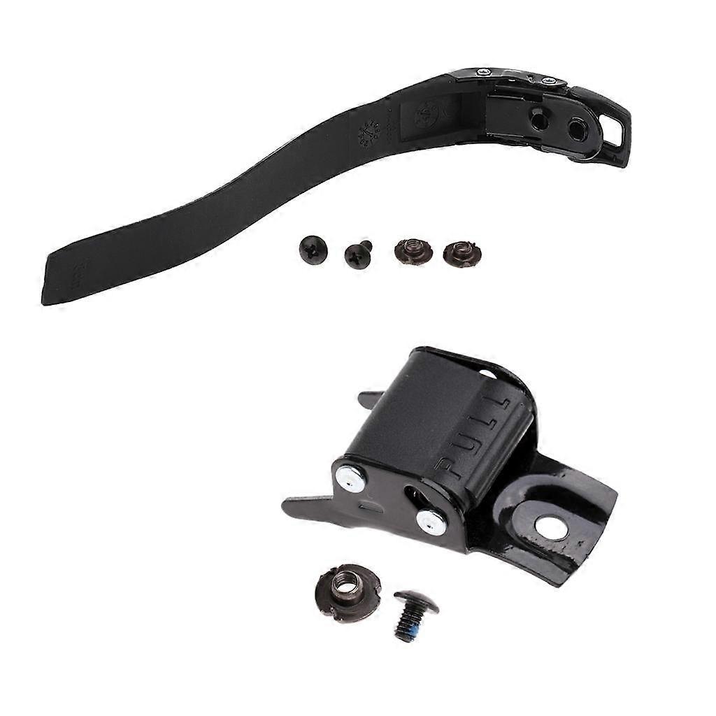 Replacement Roller Skate Shoes Energy Strap with Screws + Buckle