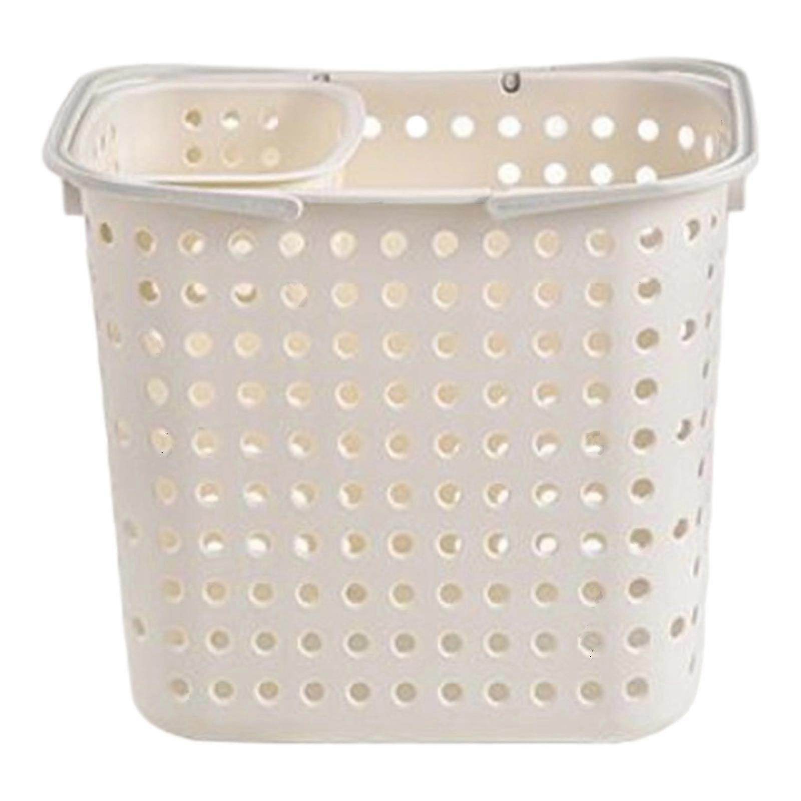 Laundry Hamper Dirty Clothes Storage Basket 41x30x36cm PP Material Portable for