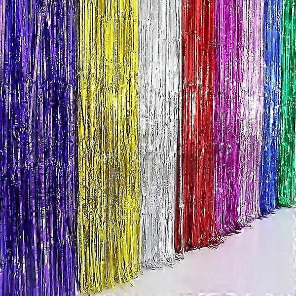 Glitter drapery, Door drapery - Silver, Gold