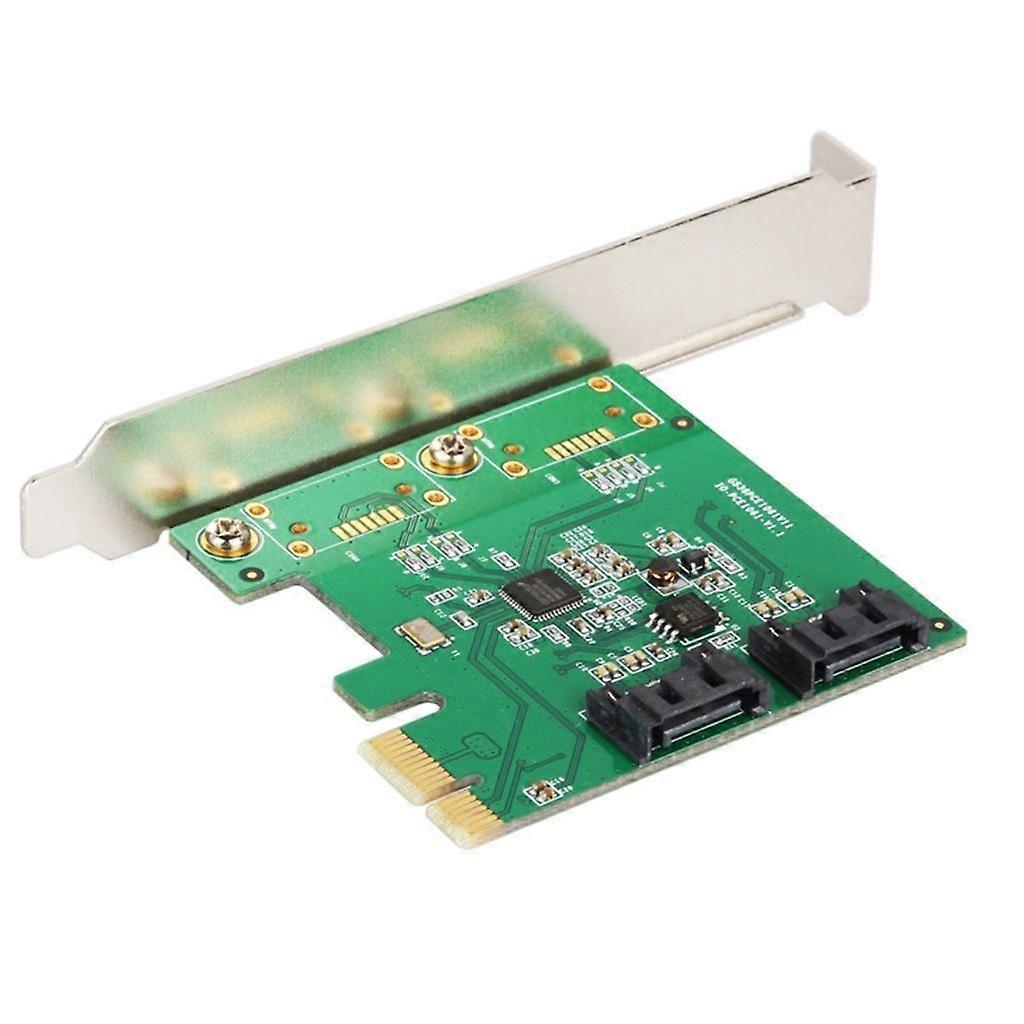 PCIE to 2Port SATA3 コントローラ拡張カード ASM1061R 6Gbps 高速