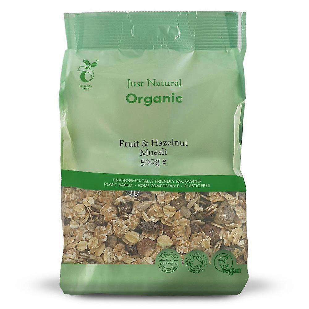 Just Natural Organic Organic Fruit & Hazelnut Muesli 500g