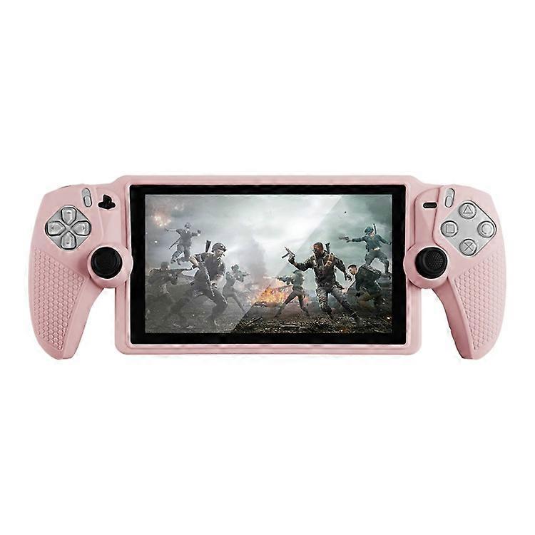 Compatible For Sony PlayStation Portal Silicone Protective Case Anti Slip Handheld Game Console Shockproof Cover
