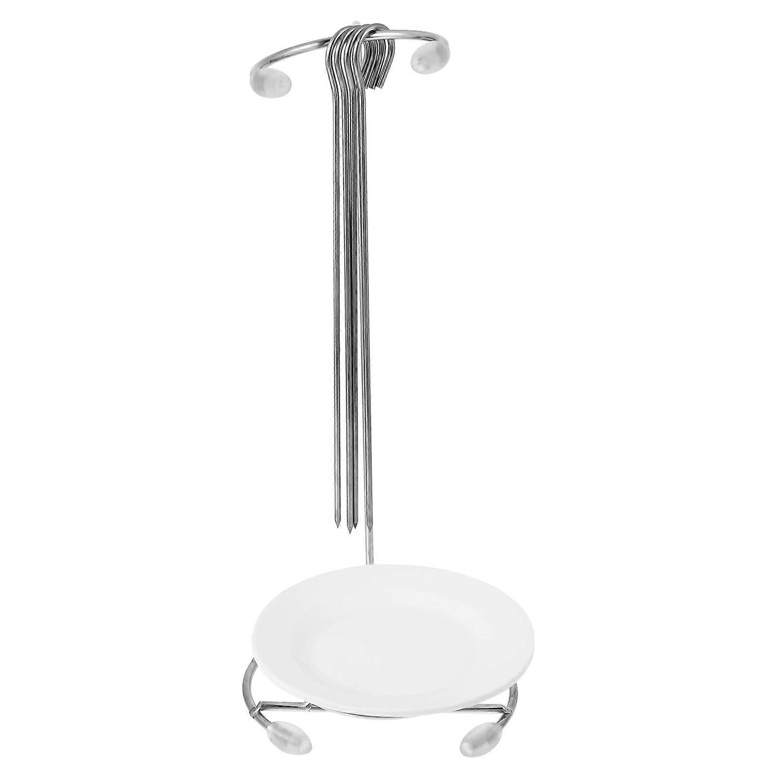Compact Kebab Skewer Hanger Ideal for Family Gatherings and Picnics