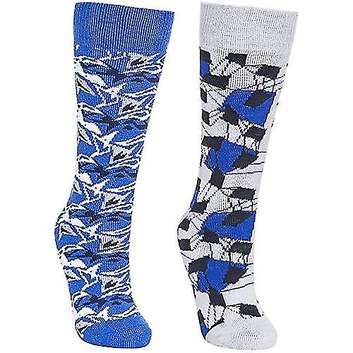 Trespass Childrens/Kids Rockies Ski Socks (Pack Of 2)