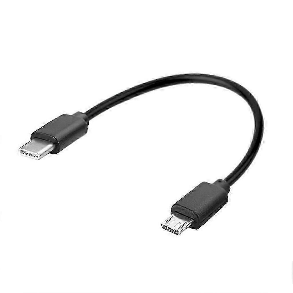 30/100cm Universal Type-C to Micro USB Cable Length Use for All Type-C Port