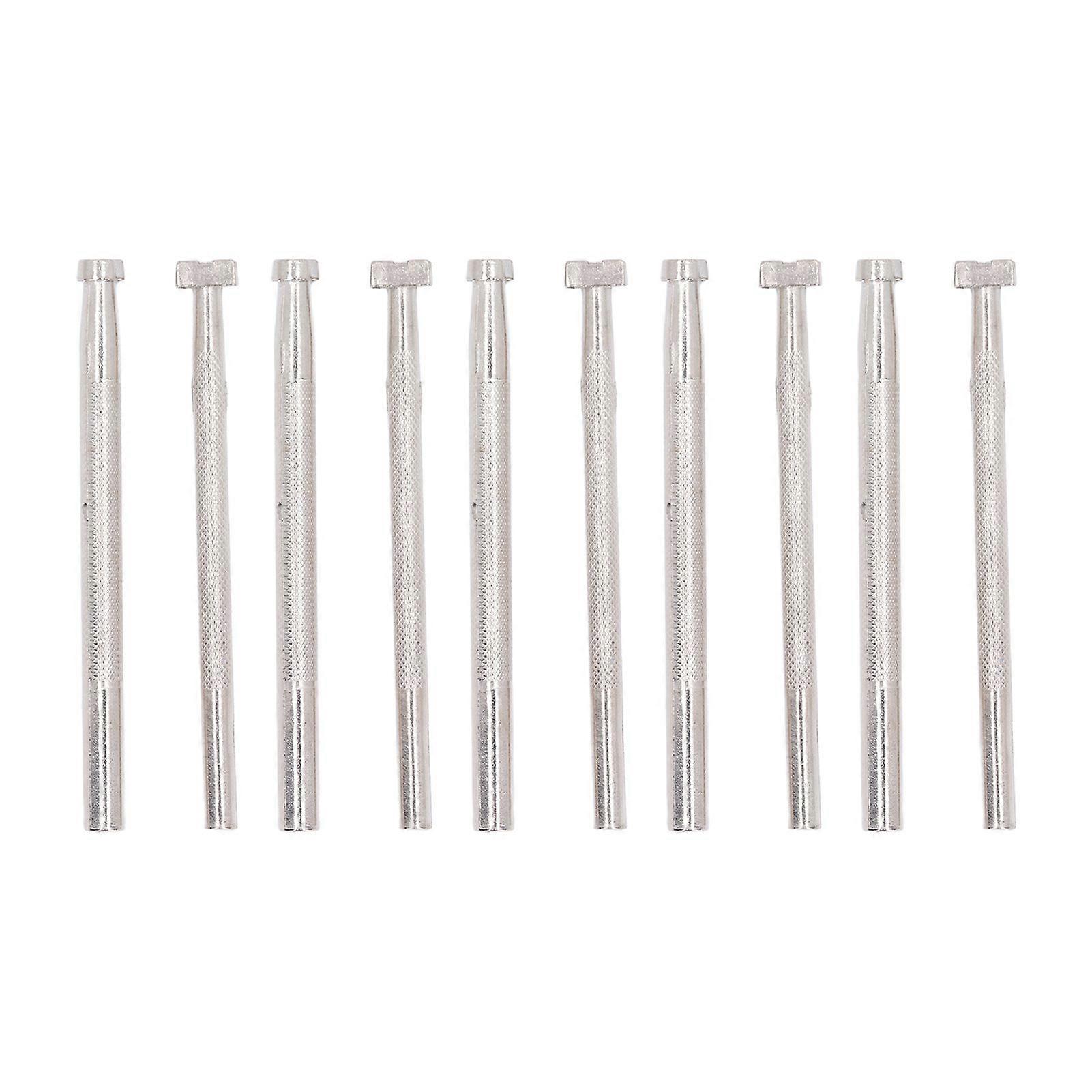 2025 Latest Model  10pcs Leather Stamping Tools Set 2 Different Patterns Alloy