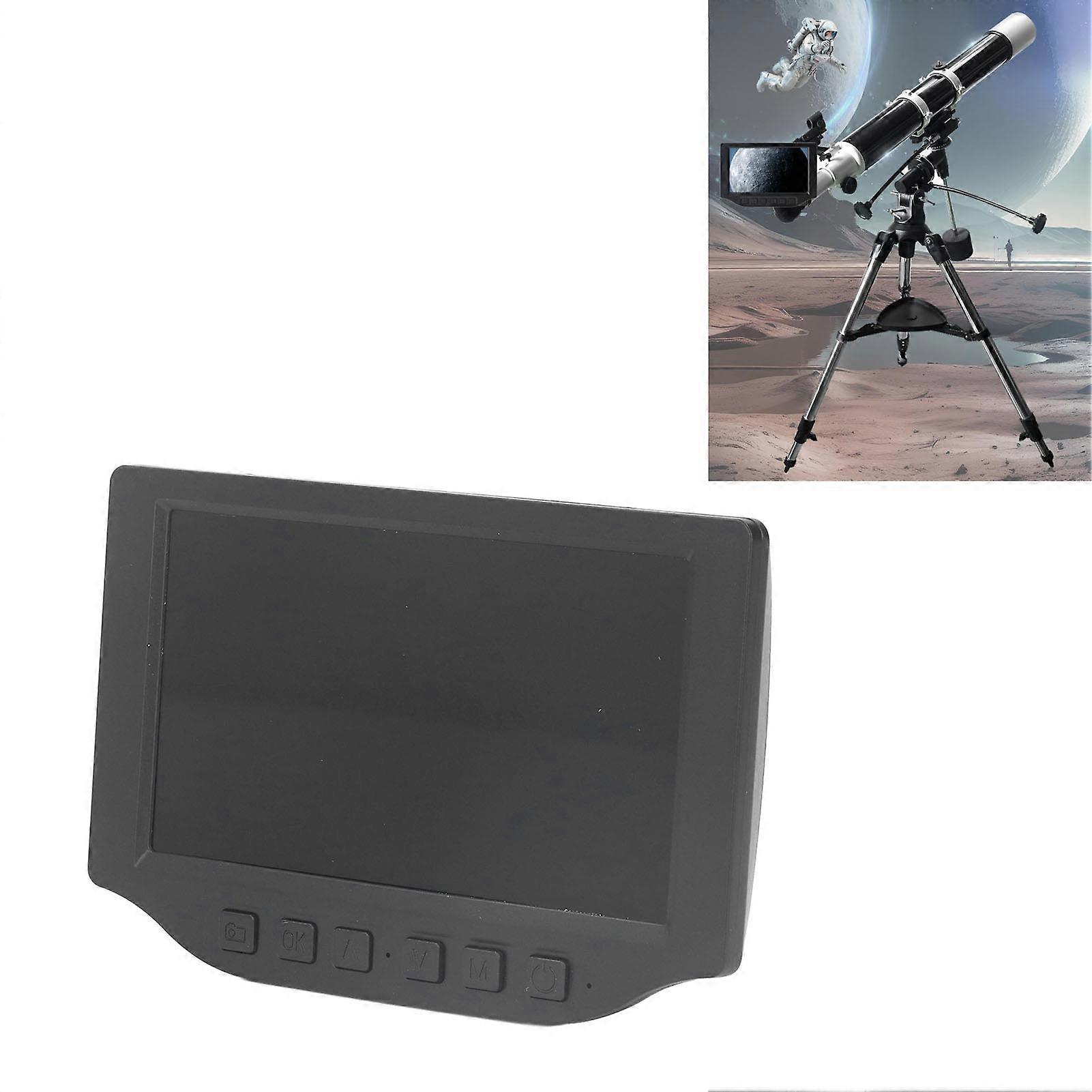 HAYEAR Digital Electronic Eyepiece 5in LCD Display 2K 16MP for Telescope Microscopic Camera 31.7mm Interface