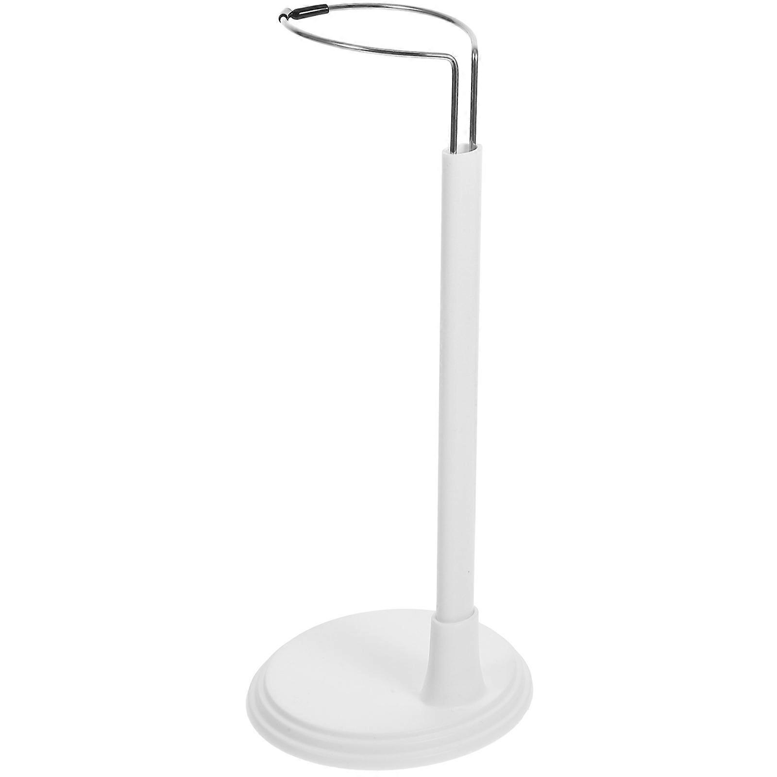 Adjustable Doll Stand with Round Base Display Holder for Dolls Figures, Simple and Sturdy Design for Home and Shop Use
