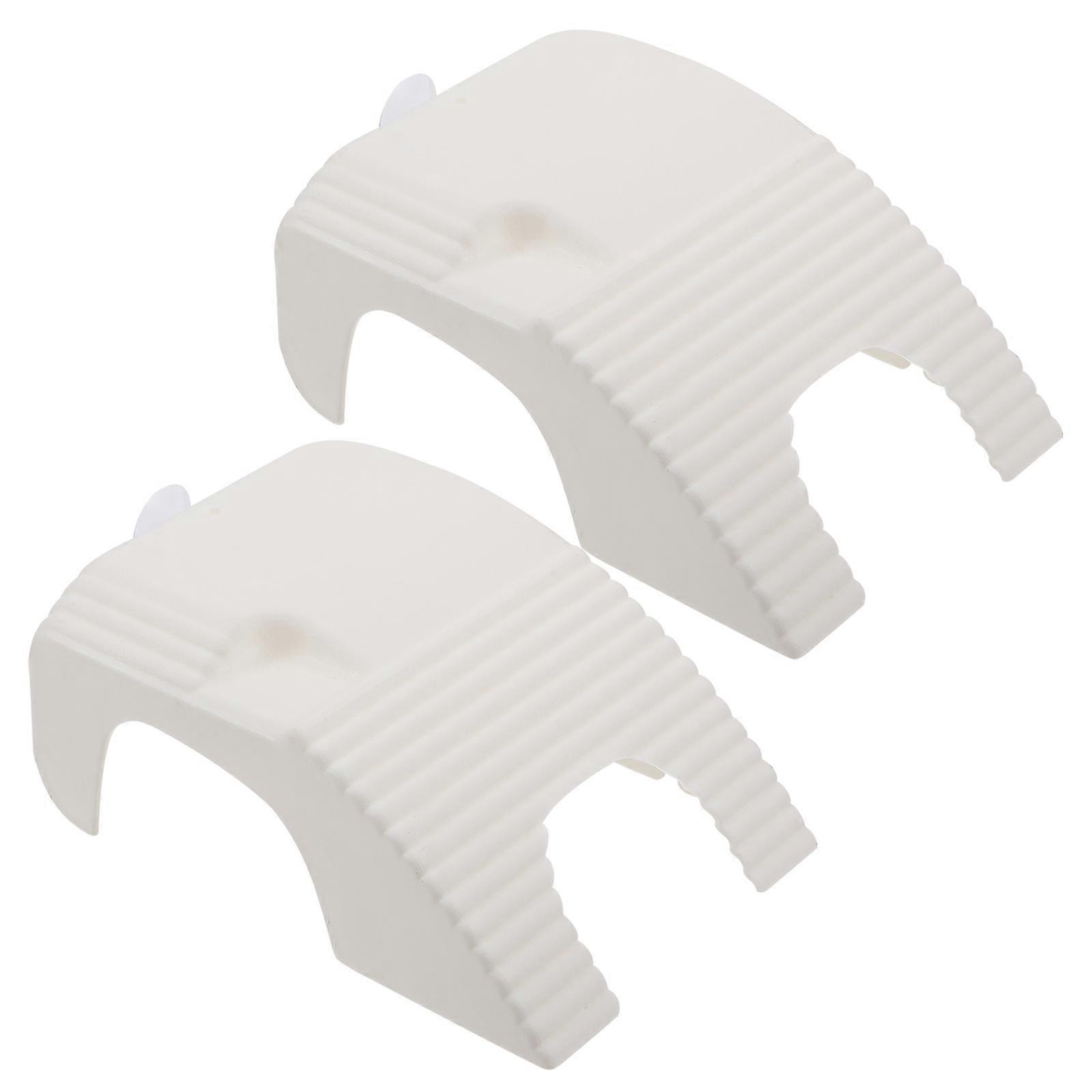 Aquarium Decorations Turtle Basking Platform Turtle Habitat ABS Plastic Climbing 2Pcs