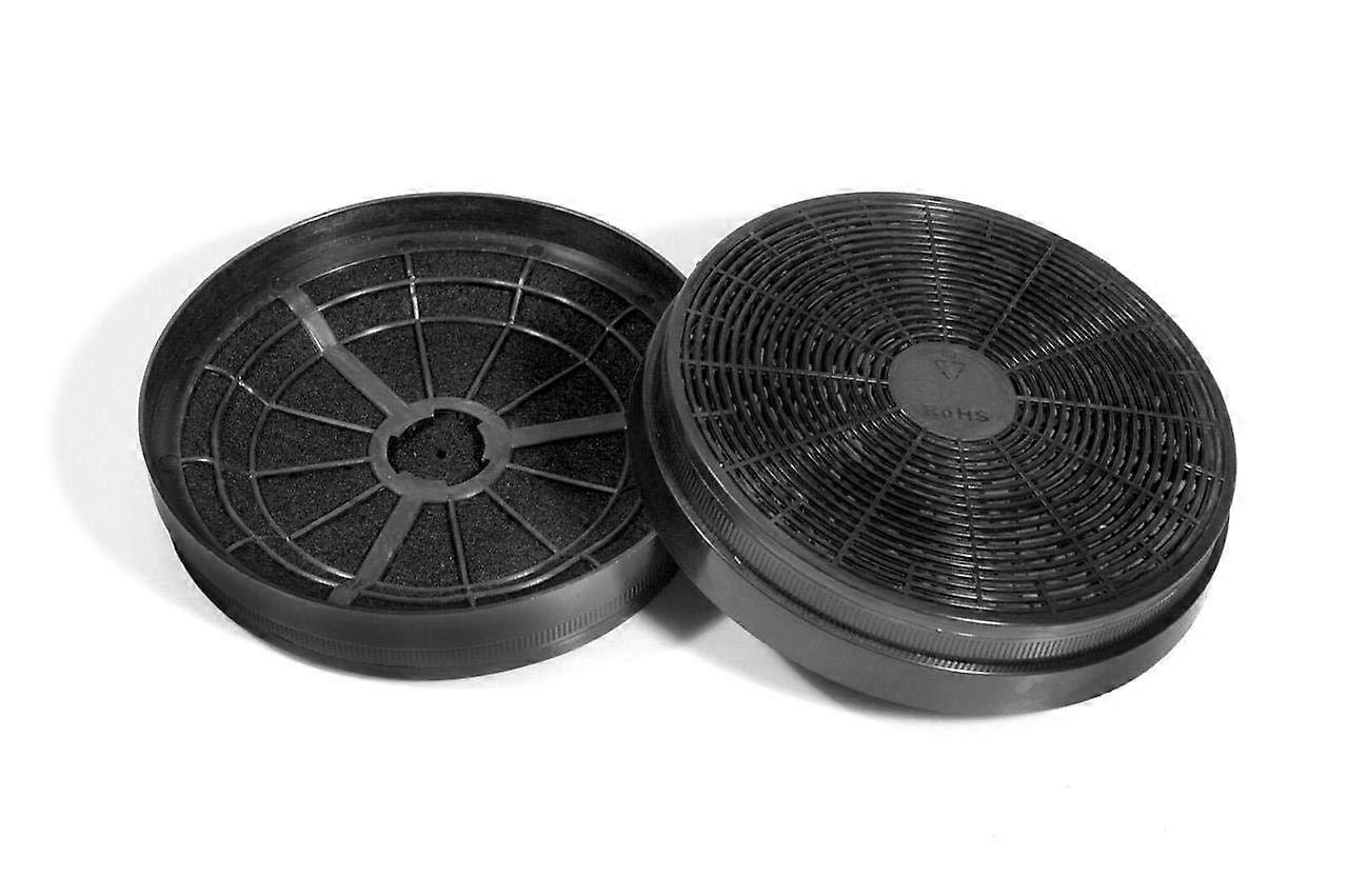2x Carbon Filter Activated Carbon Filter Suitable for Skyfall Smart Cooker Hood 17.5 cm for Item No. 10035379 10035378