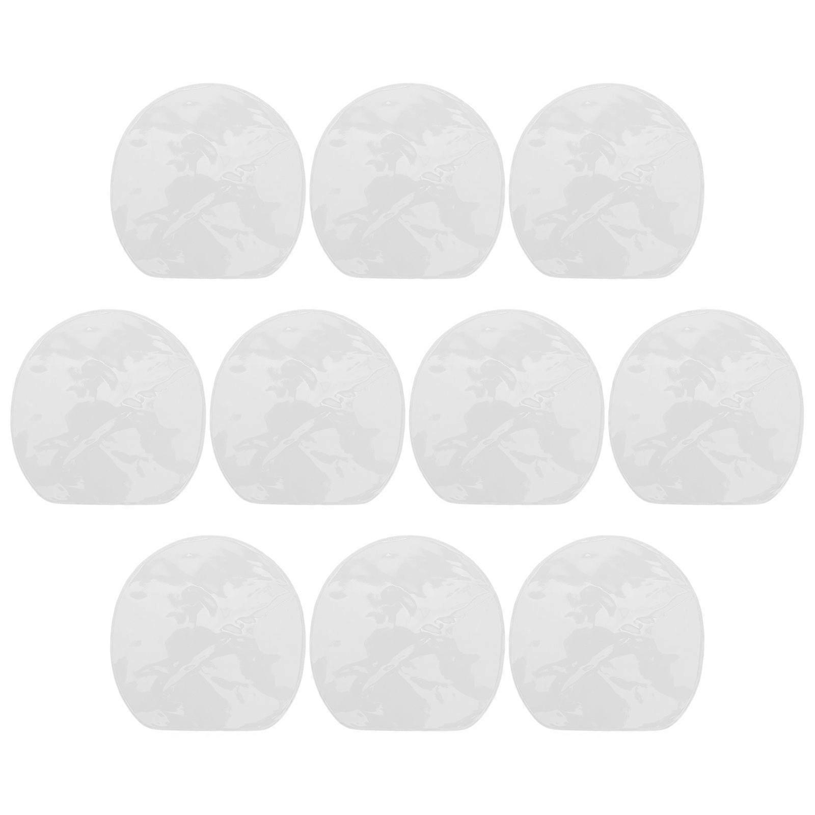 10 قطع شفافة واقية فيلم تنس الطاولة مضرب لزجة لاصقة ورقة مجداف حماية ورقة PingPong مجداف حماية الفيلم مضرب تنس الطاولة A