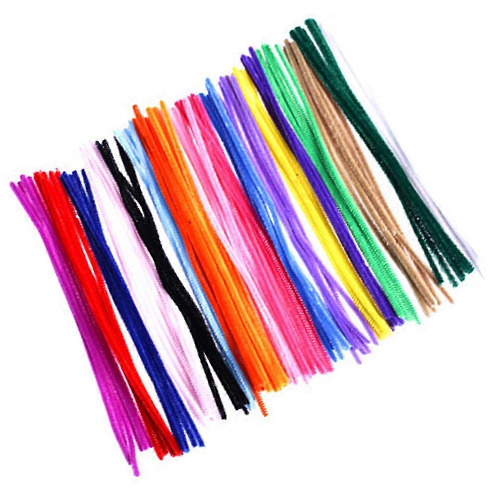 Diy Accessories Educational Diy Twisted Rod Chenille Stems Bright 30X0.6CM Flexibility 200Pcs