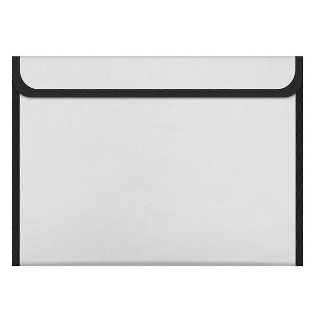 Fire Resistant Bag For Documents Safe Storage Home And Office Use A4 Size Synthetic Material 1Pcs