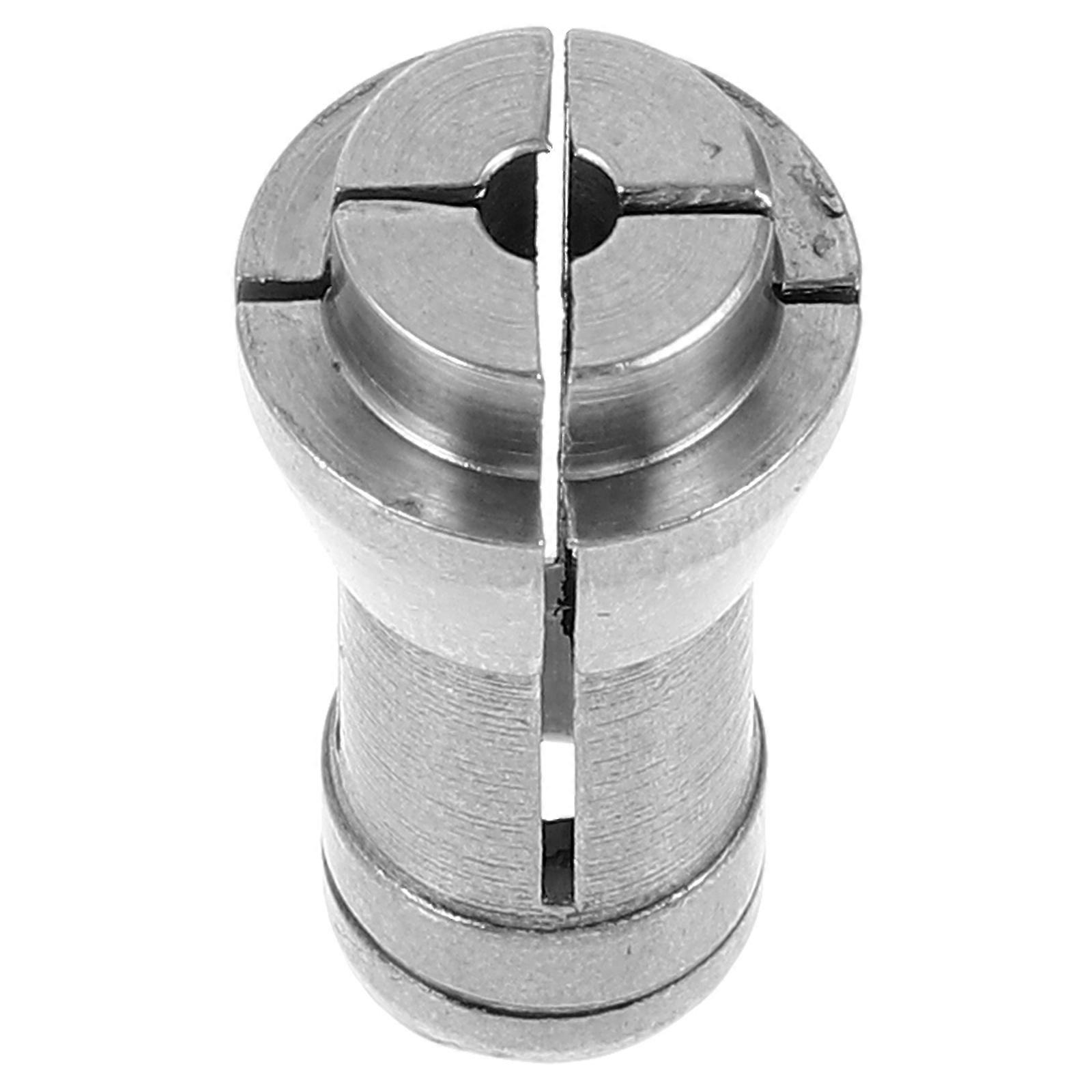 Collet Adapter Die Grinder Collet For Workshop Professionals Cylindrical Silver 1 Set