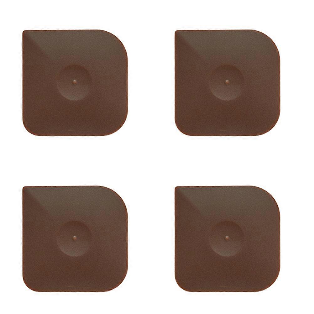 Dish Washing Scrubbers Multipurpose Cleaning 4Pcs Home Use 6x6cm PC Material Non-Stick Design