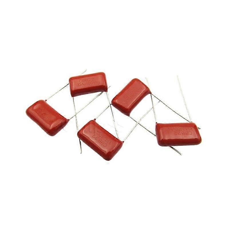 CBB Capacitor 400V 334J 330nF 0.33uF Film Capacitor for Capacitance Meters (5-Pack) High Voltage Electrical Components