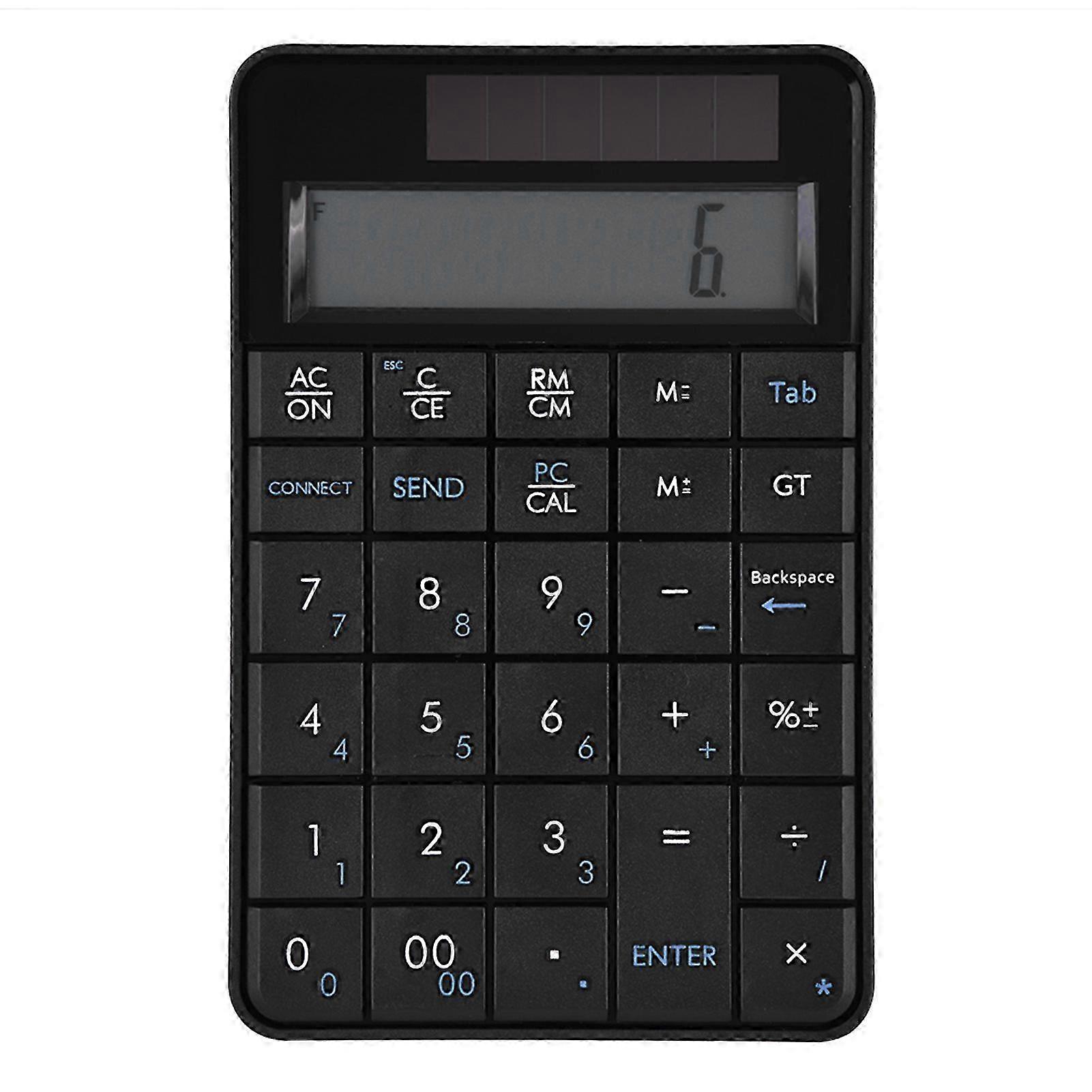 Mini 2.4G USB Wireless 2 In 1 29 Keys Numeric Keypad Keyboard & Calculator with LCD Display 2025