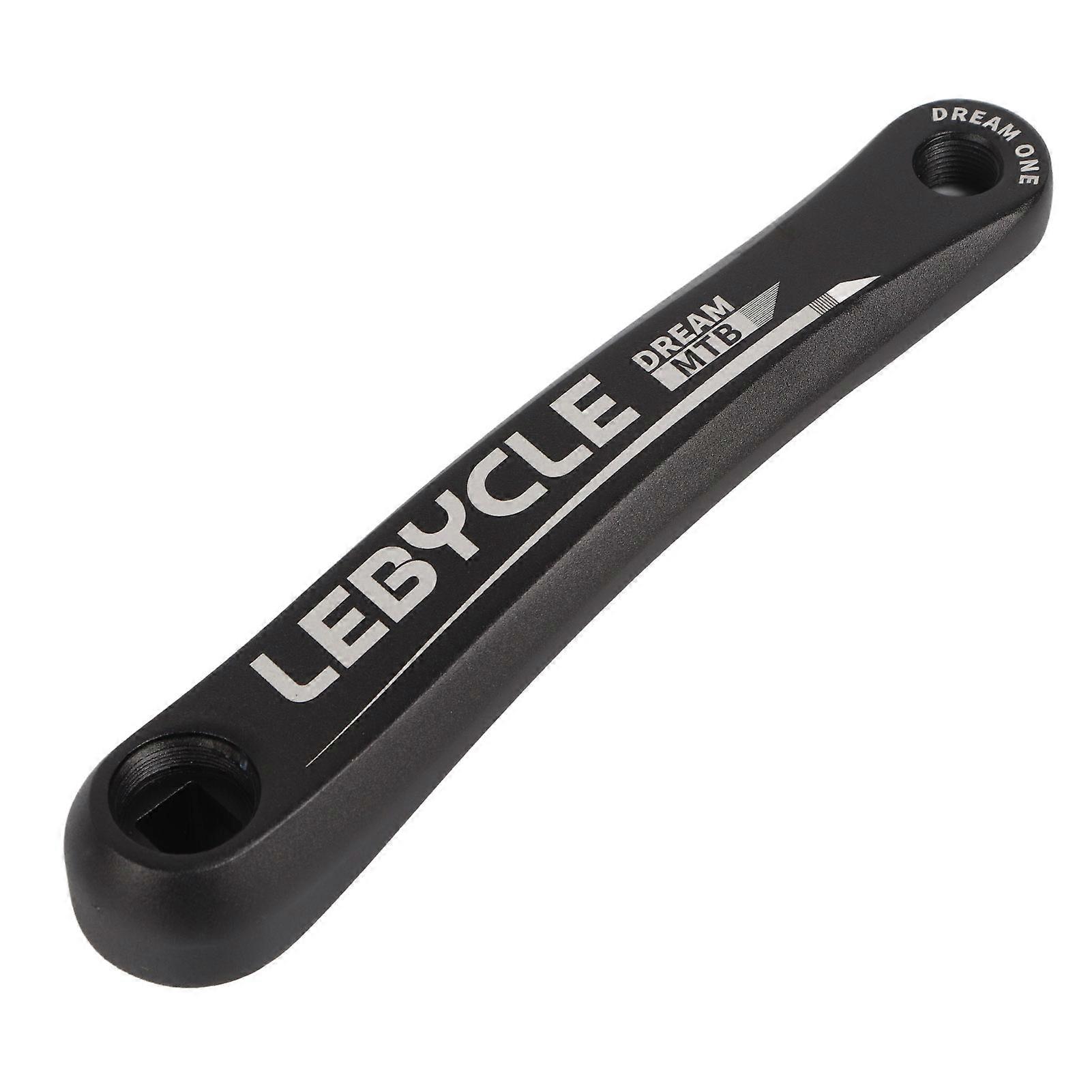 LeBycle 170mm Bicycle Crank Aluminum Alloy Single Chainring Left Crank for MTB Bike Square Hole Crank