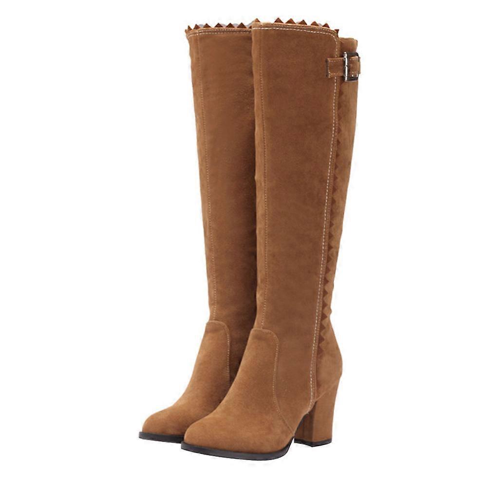 Boots For Women Knight Boots Chic Design Breathable Non-Skid PU Material 1 Pair