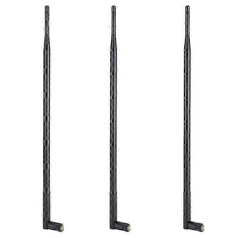 3X 12DBI WiFi Antenna, 2.4G/5G Dual Band High Gain Long Range WiFi Antenna with RPSMA Connector fo