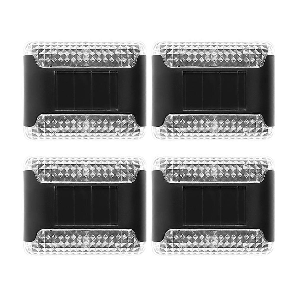 Solar Wall Light 4 Pcs LED Wall Lights Porch Light for Backyard